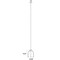 Z-Lite Pearson 1 Light Pendant, Polished Nickel & White Opal 818-9PN - alternate 8